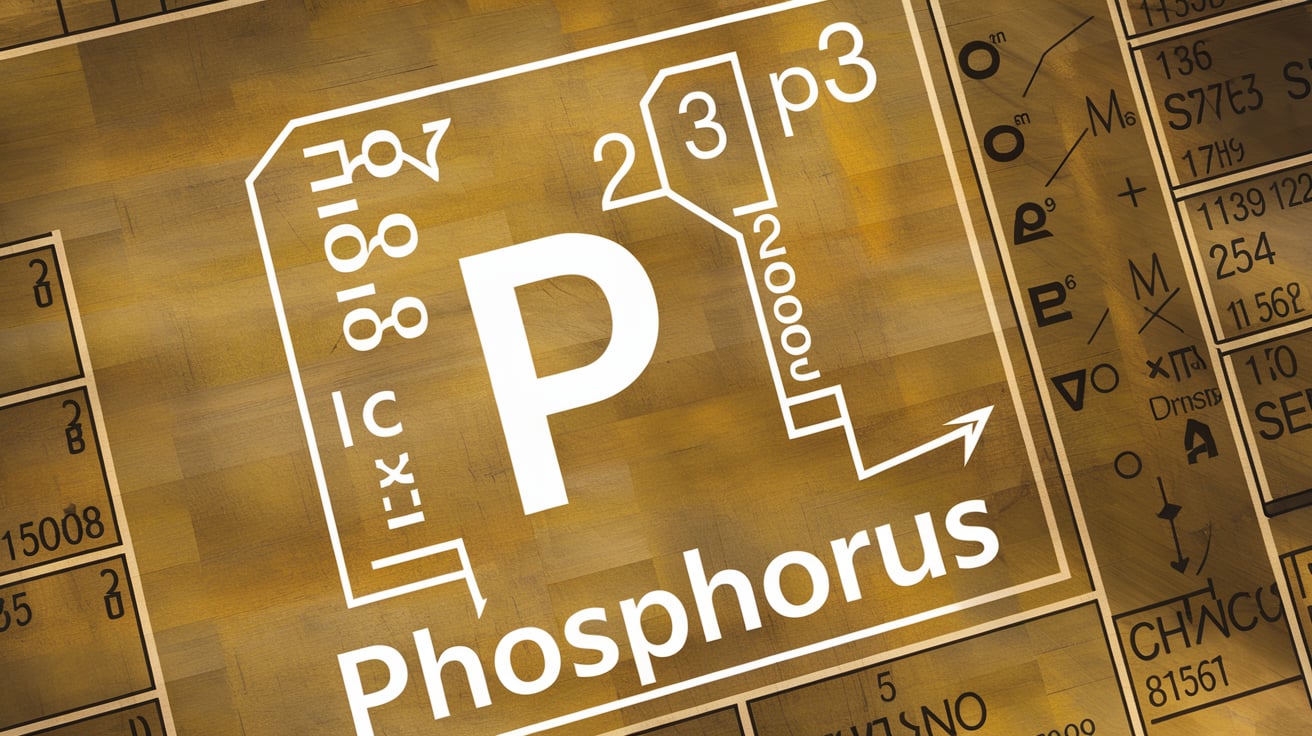 Electron Filling Diagram for Phosphorus