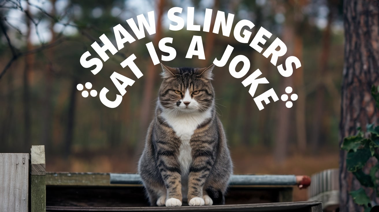 shaw slingers cat is a joke​